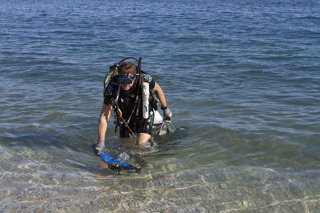 Diving in Greece, Agioi Theodoroi Loutraki - By Nik.baou